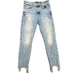 Lucky Brand Bridgette Skinny Jeans ,Vintage‎ ,Y2K,White Wash Finish Size 4/27